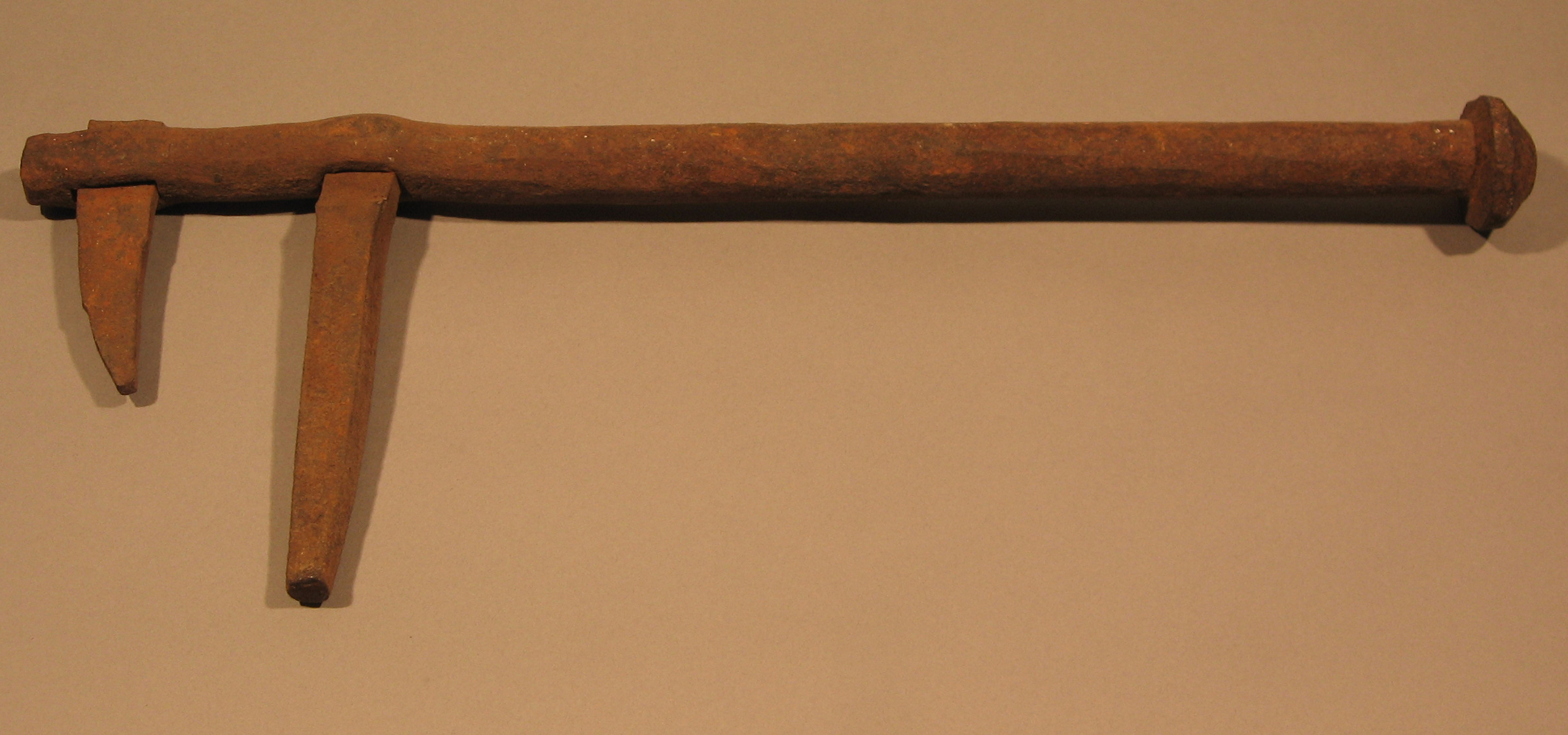 Iron bending tool, Counting House Museum